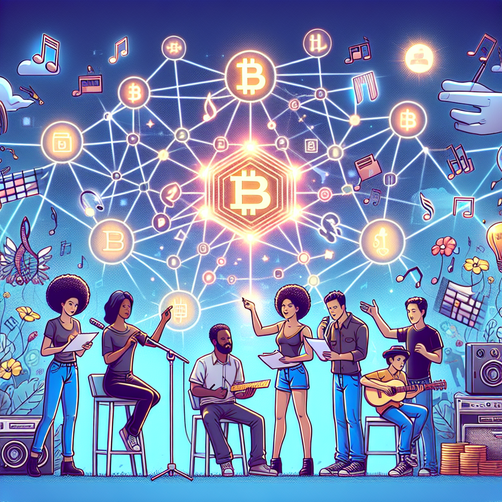 エンターテインメント分野でのブロックチェーン活用