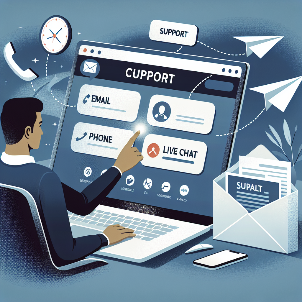 サポートへの問い合わせ方法