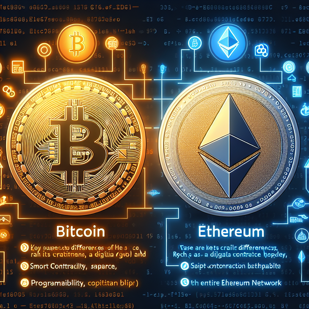 イーサリアムとビットコインの違い