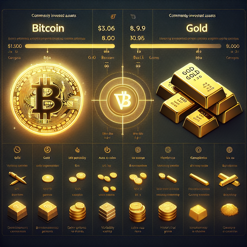 ビットコインと金の比較
