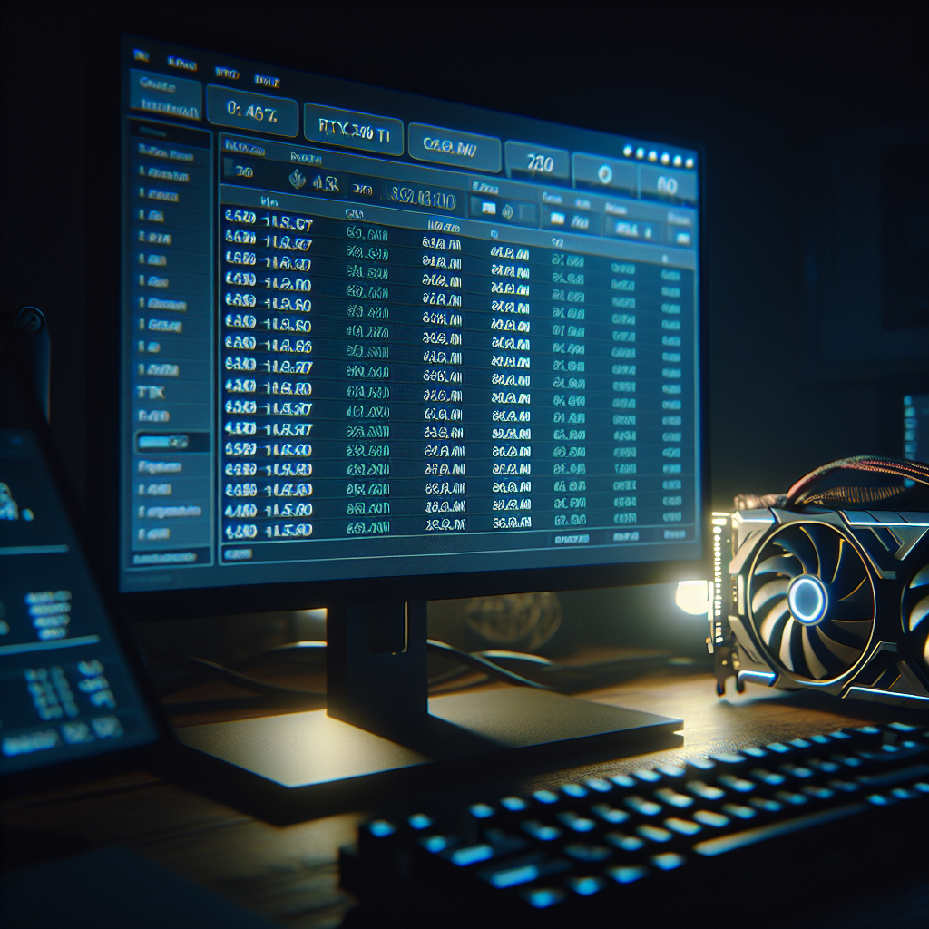 - RTX 3060 Tiのハッシュレート