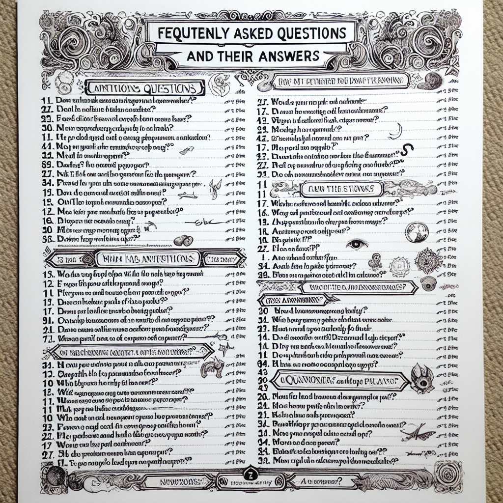 よくある質問とその回答