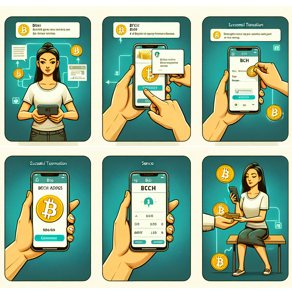 スマホでのBCH送受信方法
