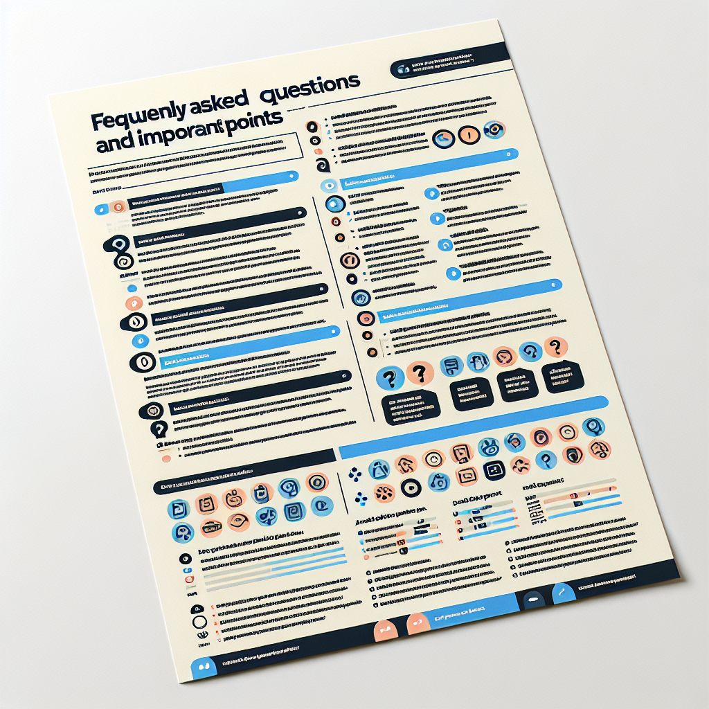 よくある質問と注意点