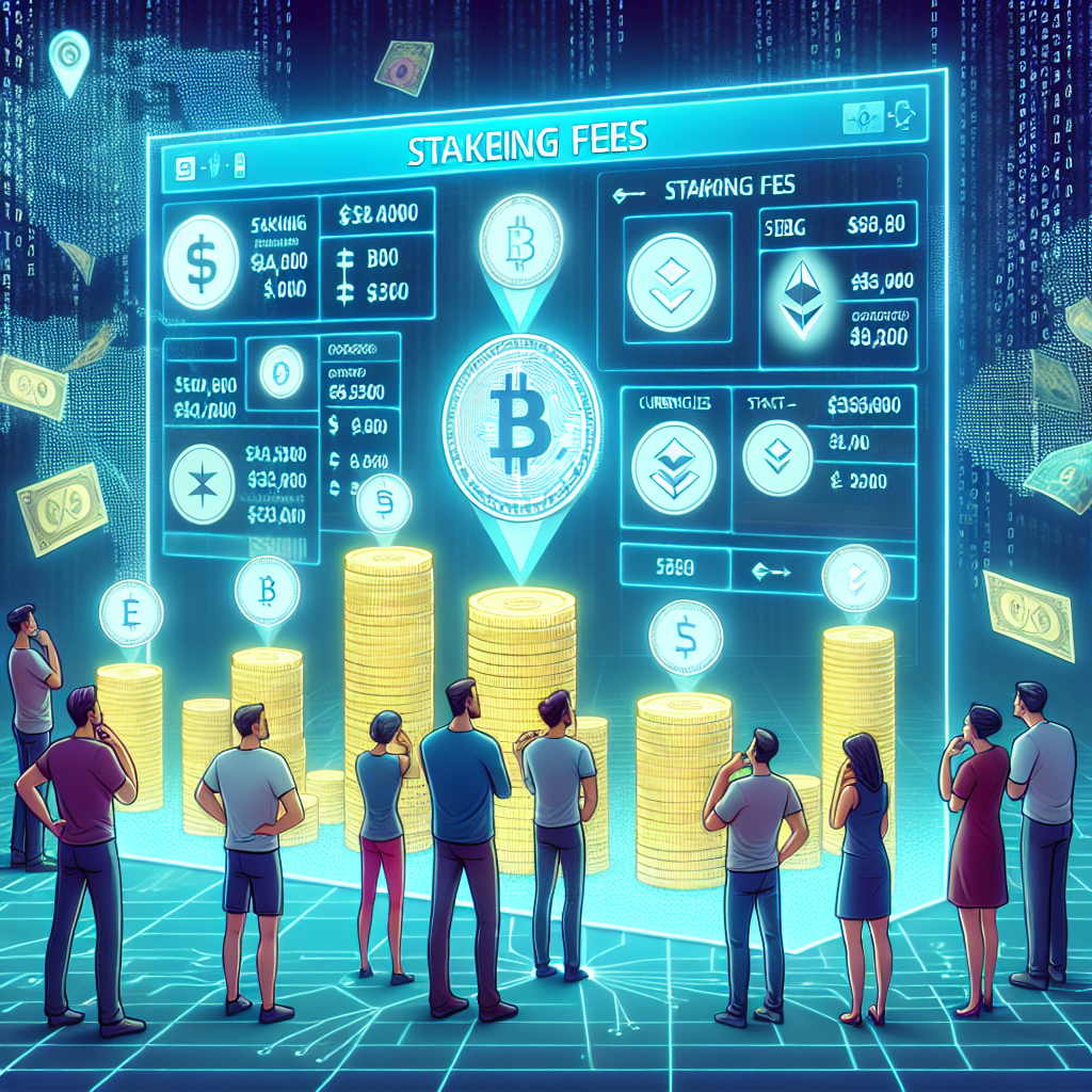 交換プラットフォームでのステーキング手数料