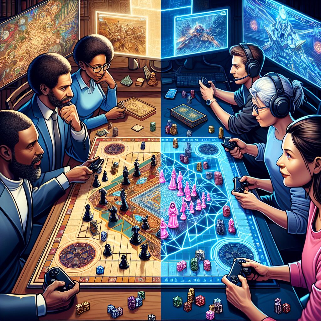- ゲームプレイの比較