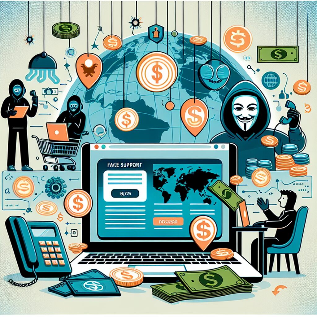 偽サポート詐欺の概要