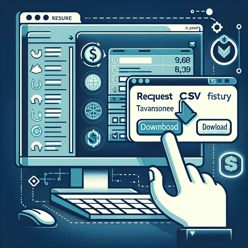 取引履歴CSV要求の手口