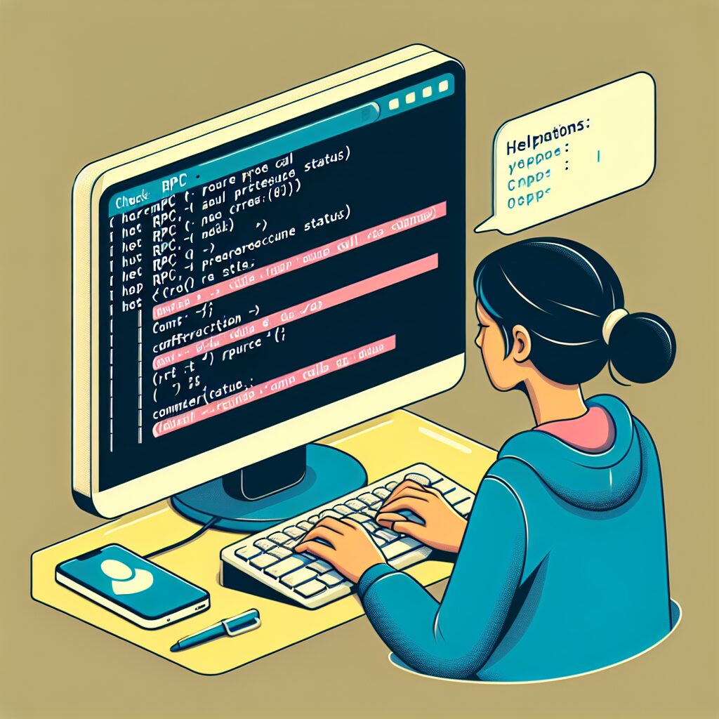 RPCステータスの確認方法