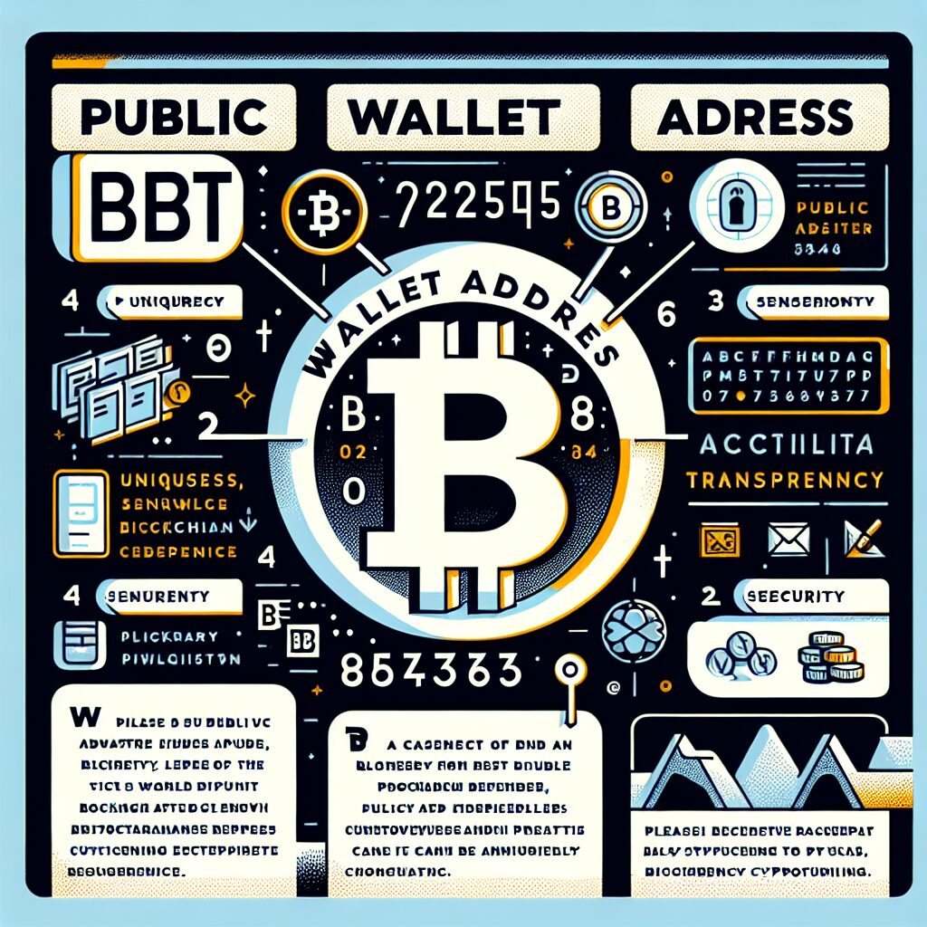 - 公開用ウォレットアドレスの特徴