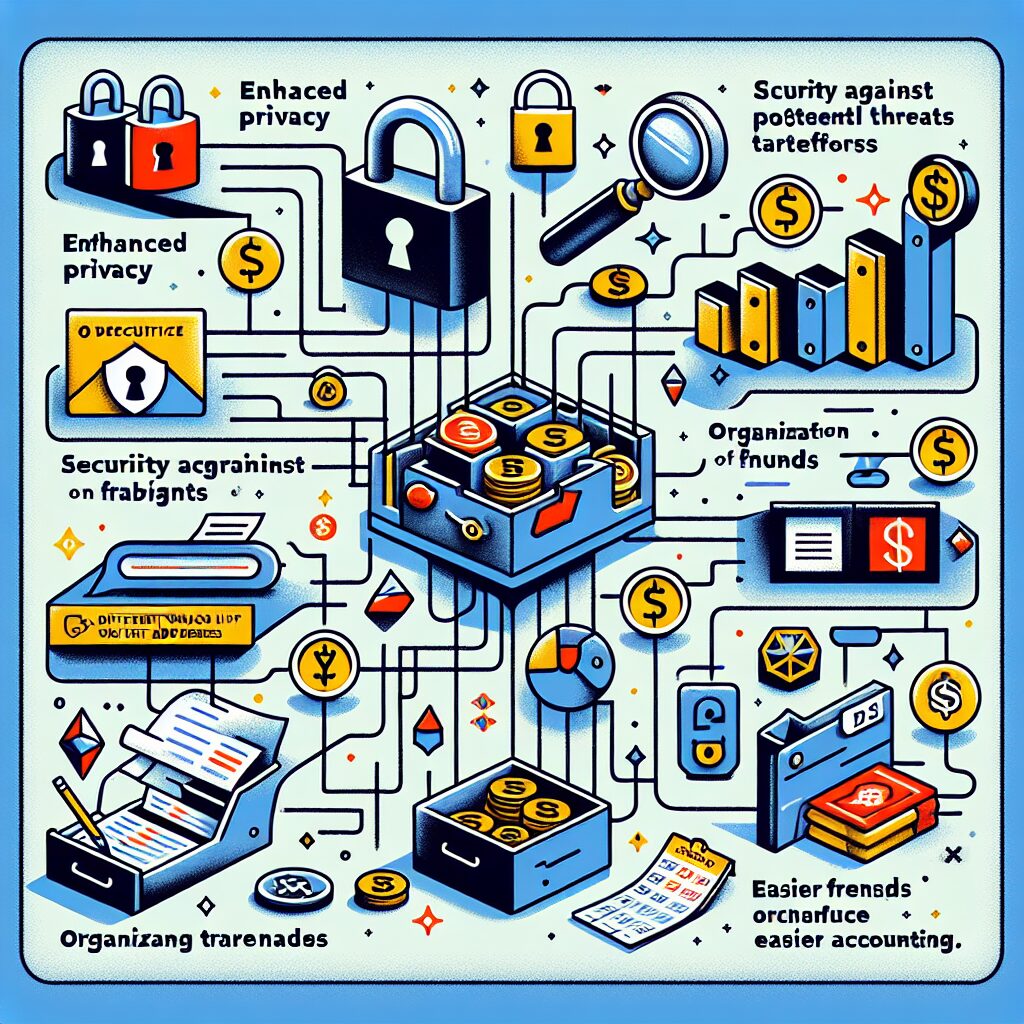 - ウォレットアドレスを使い分けるメリット