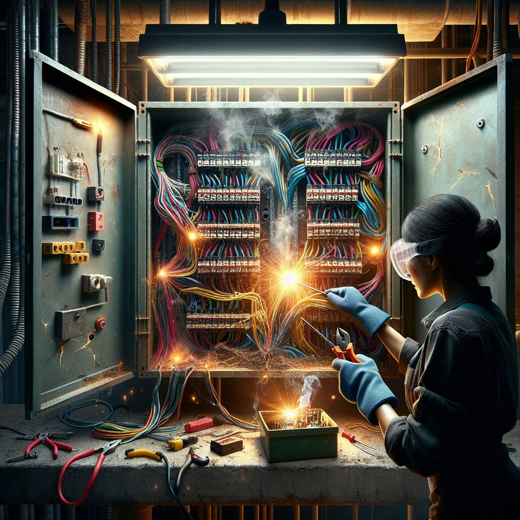 電源供給の不具合