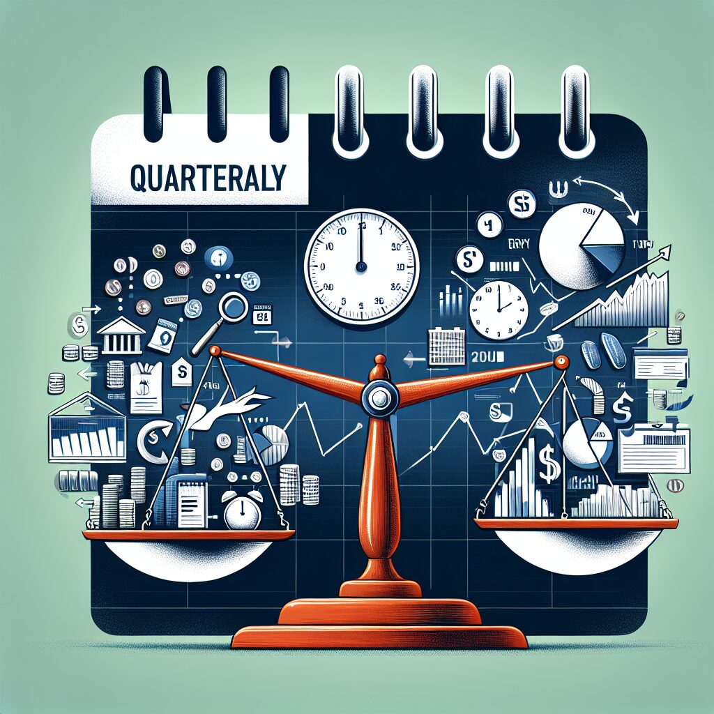 四半期ごとのリバランス戦略