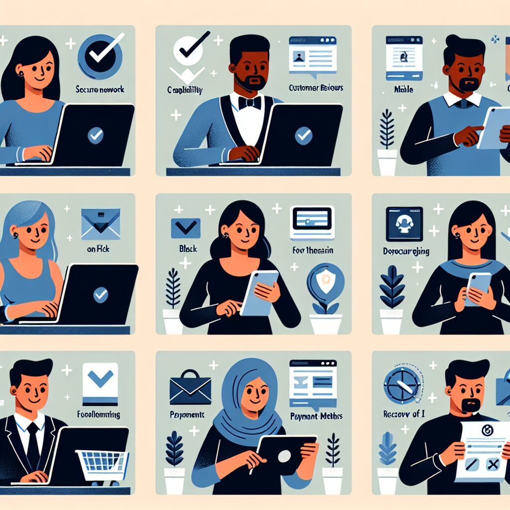 安全な取引のための推奨事項