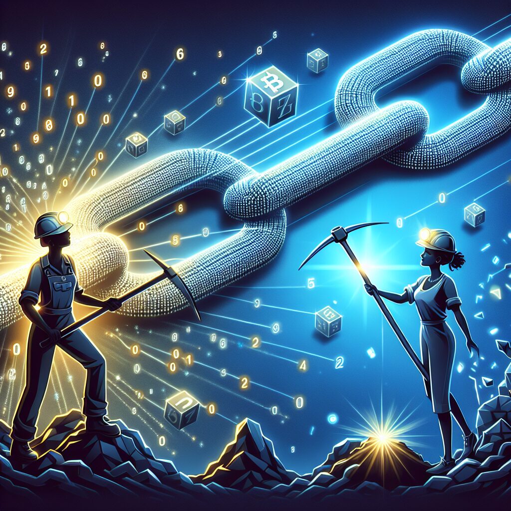 - ブロックチェーンとマイニングの関係