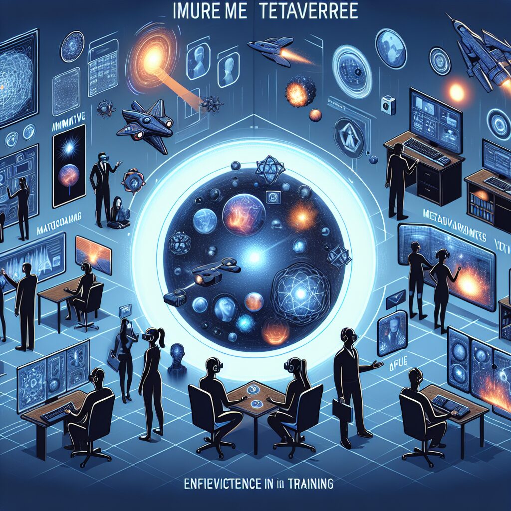 研修効率を高めるメタバースの導入事例