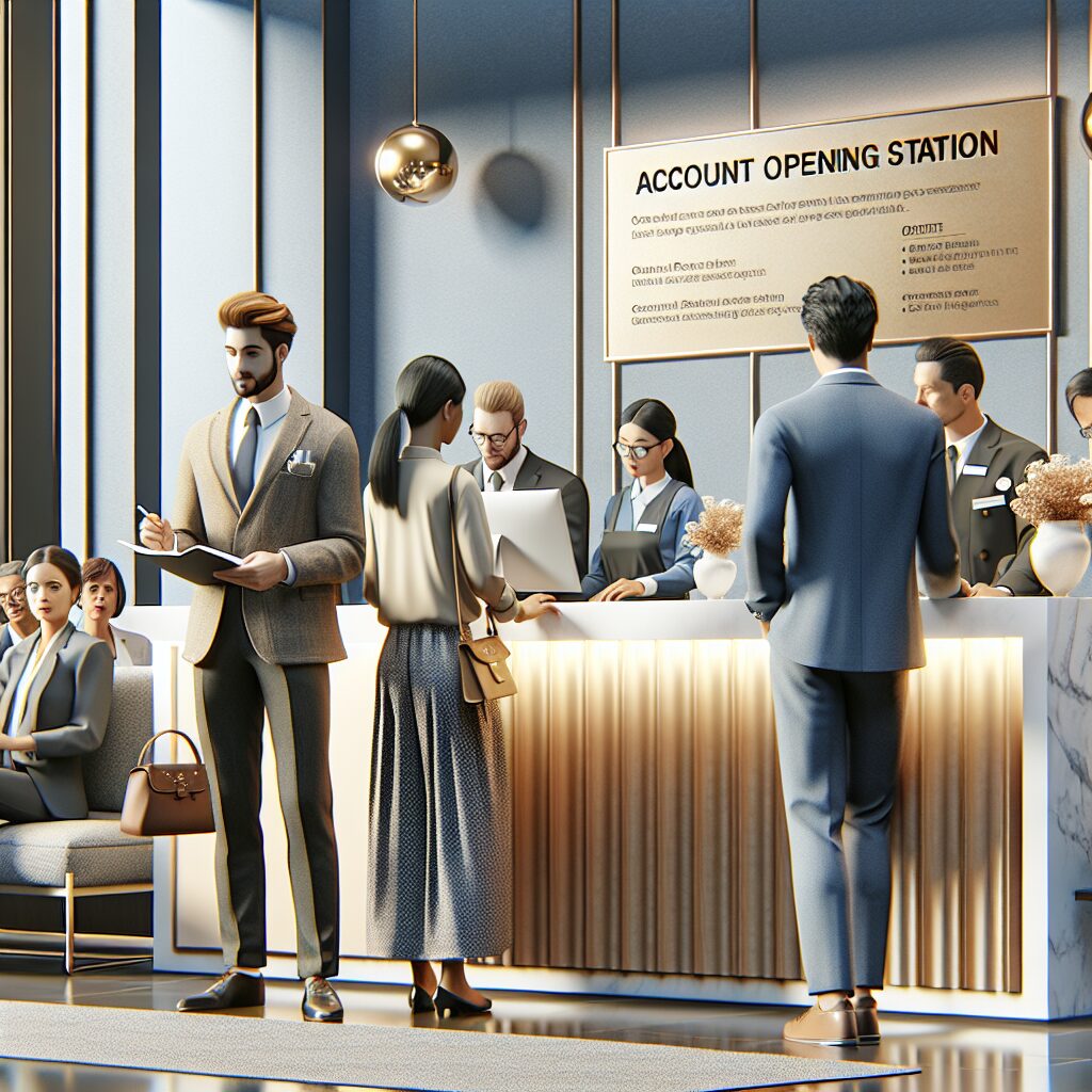 口座開設の準備