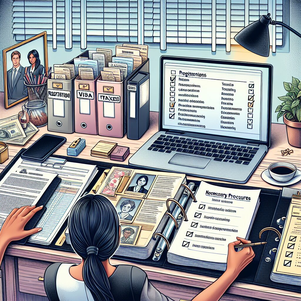 必要な書類と手続き