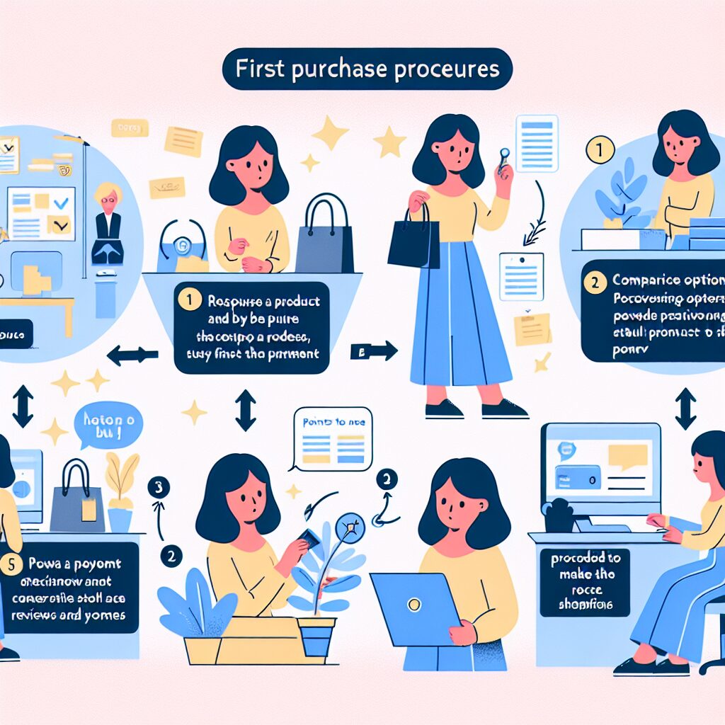 初購入の手順と注意点