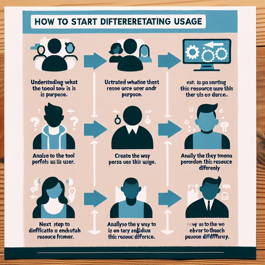 使い分けを始めるためのステップ